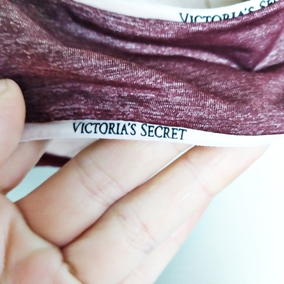 Victoria's Secret Racerback Semi Demi Front Close Bra 32C - Picture 5 of 6